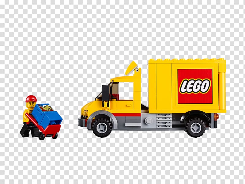 Truck LEGO 60097 City City Square Lego City Model car, truck transparent background PNG clipart