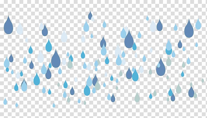 Drop Rain Computer file, Creative rain transparent background PNG clipart