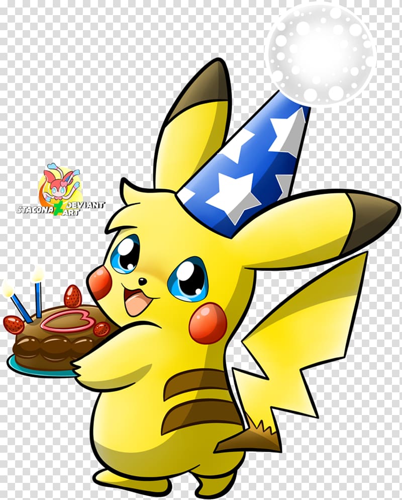 Pikachu Party hat Birthday , pikachu transparent background PNG clipart