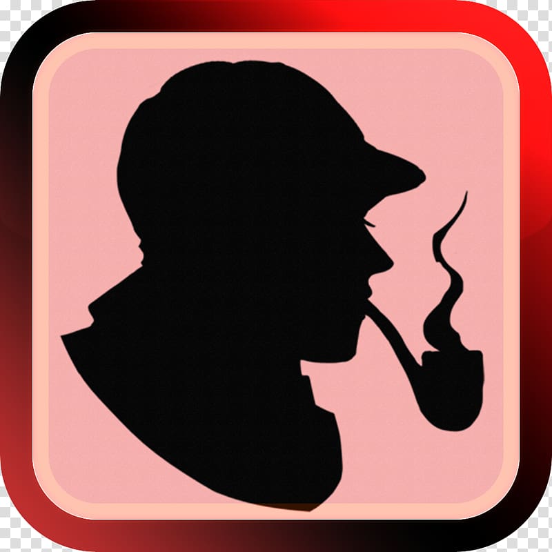 Sherlock Holmes Museum The Adventures of Sherlock Holmes graphics, Silhouette transparent background PNG clipart