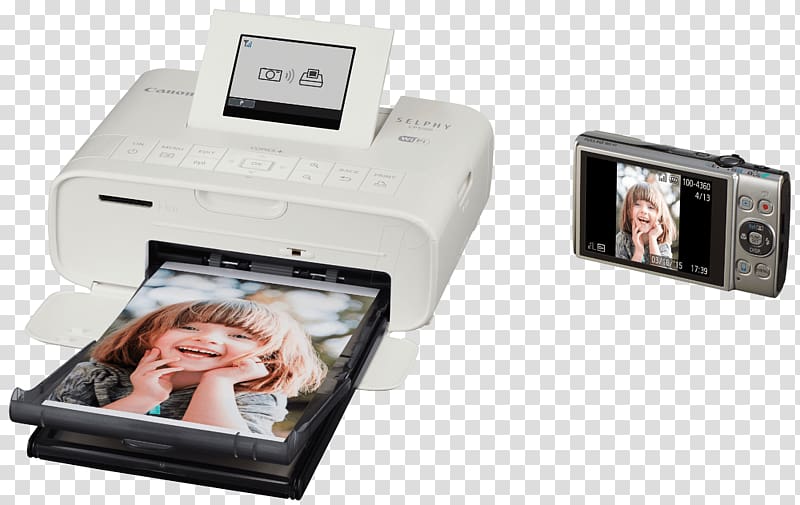 Canon SELPHY CP1200 Compact printer Dye-sublimation printer, Dye-sublimation Printer transparent background PNG clipart