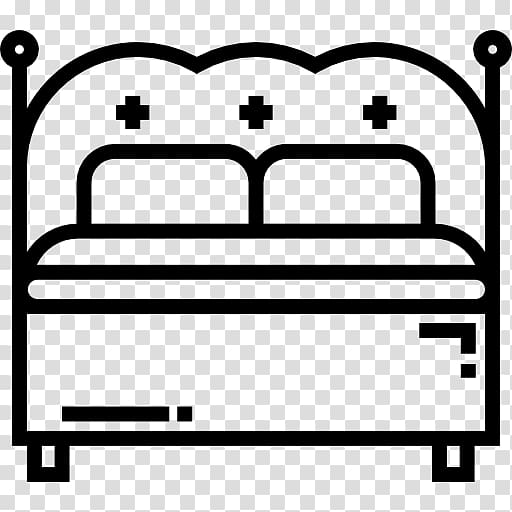 Furniture Room Hotel Geopaint sas Villa, double bed transparent background PNG clipart