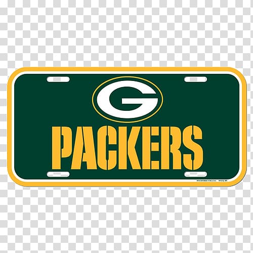 Green Bay Packers NFL Vehicle License Plates Houston Texans Indianapolis Colts, NFL transparent background PNG clipart