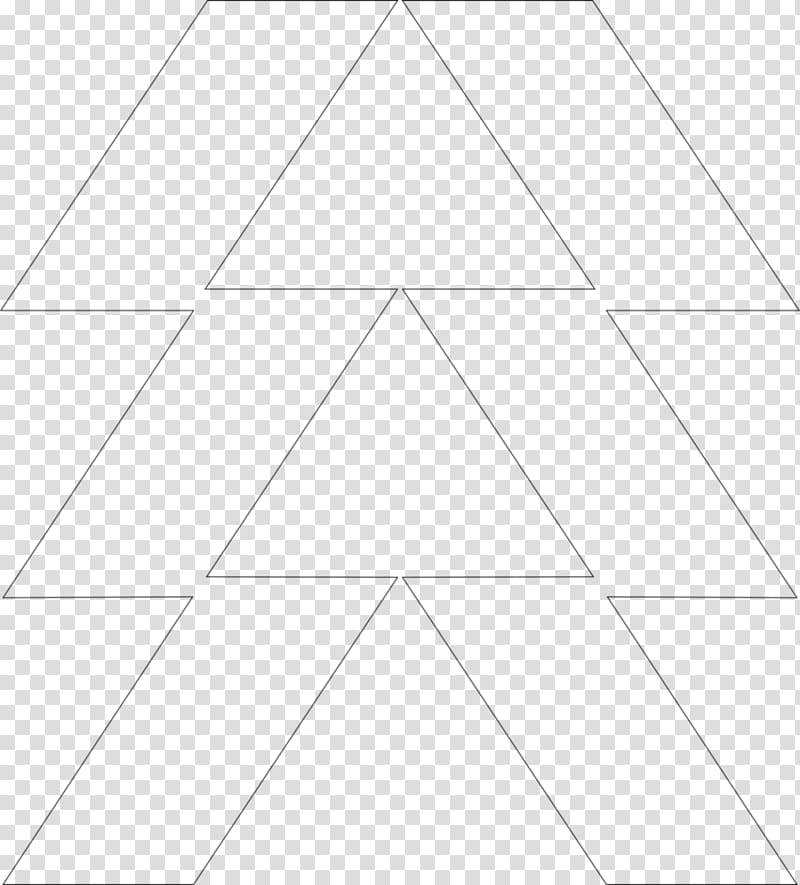 Triangle White Point Pattern, art training course transparent background PNG clipart