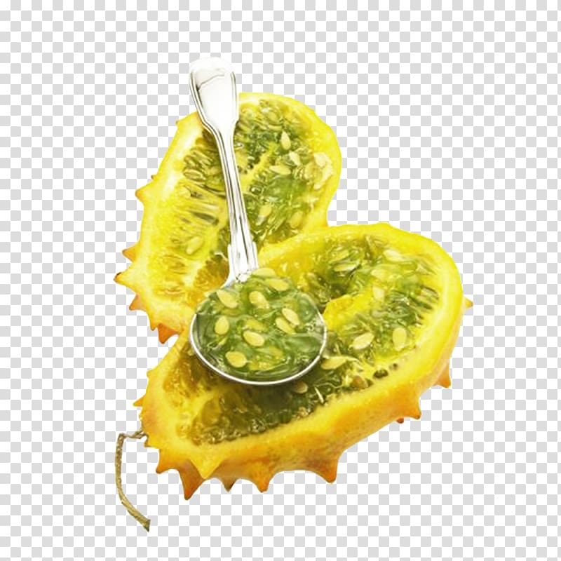 Horned melon Cucumber Cantaloupe Seed, Sweet Horned melon transparent background PNG clipart