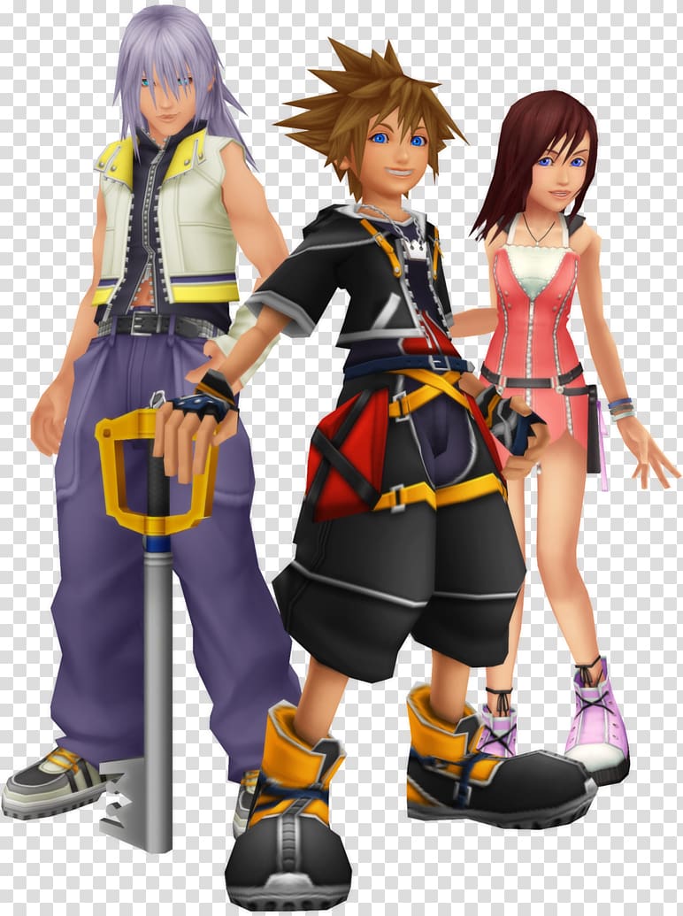 Kingdom Hearts III Kairi Riku, others transparent background PNG clipart