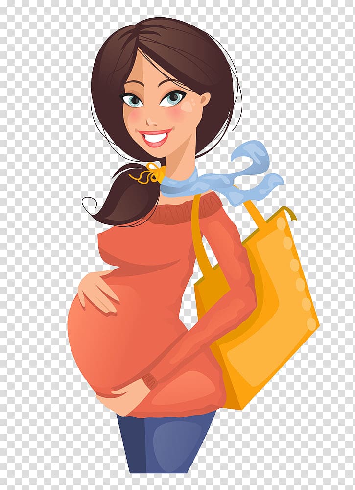 pregnant woman illustration, Pregnancy Woman, Heavily pregnant woman transparent background PNG clipart