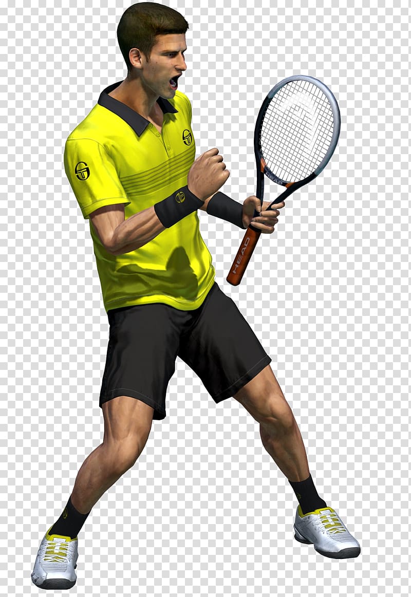 Novak Djokovic Virtua Tennis 4 Tennis Game Virtua Tennis Challenge, novak djokovic transparent background PNG clipart