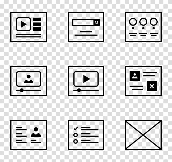 Computer Icons Symbol, wireframe transparent background PNG clipart