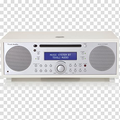 Tivoli Audio Music System BT Music centre Radio receiver CD player, bluetooth transparent background PNG clipart