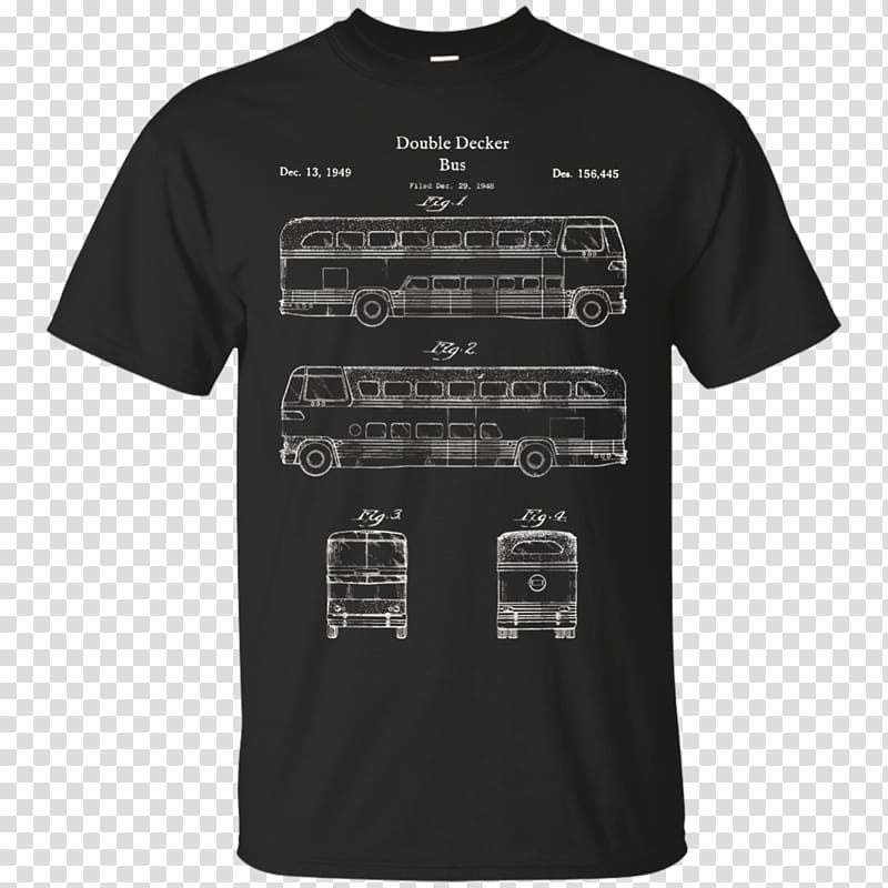 T-shirt Nick Cave Clothing Sleeve, double decker bus transparent background PNG clipart