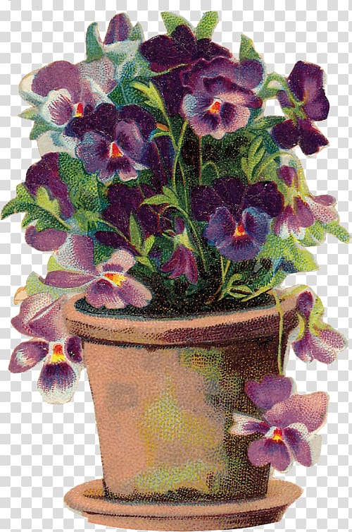 Pansy Floral design Gourd art, painting transparent background PNG clipart