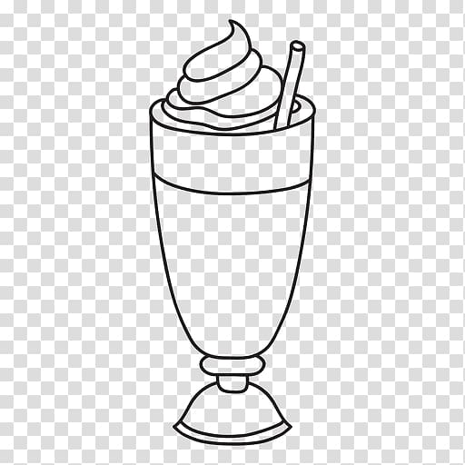 Milkshake Iced coffee Hot chocolate Food, milk shake transparent background PNG clipart