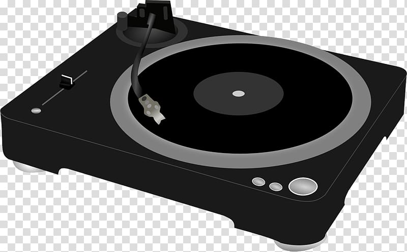 Disc jockey Phonograph Direct-drive turntable , vinyl transparent background PNG clipart