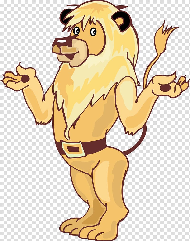 Lion Drawing , Golden Lion transparent background PNG clipart