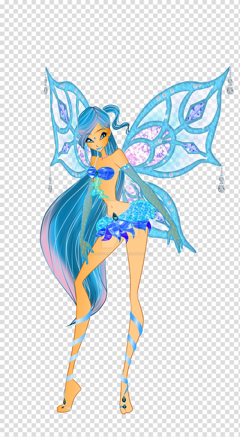The Fairy with Turquoise Hair Bloom Winx Club: Mission Enchantix Winx Club, Season 1, male ice fairy wings transparent background PNG clipart