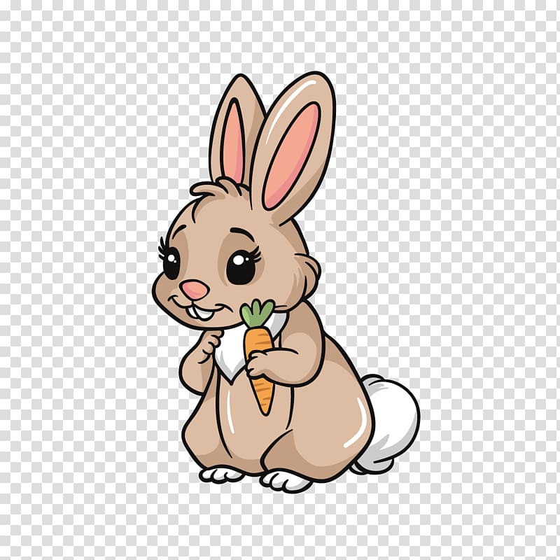 Ice cream Hare Domestic rabbit, rabbit transparent background PNG clipart