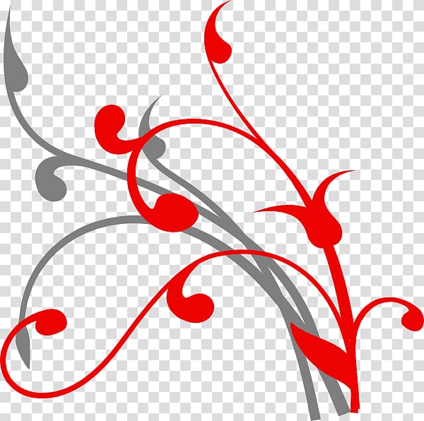 Branch Tree , the combination of red and gray transparent background PNG clipart