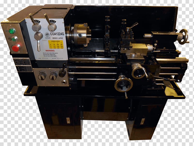 Metal lathe Milling Automation, lathe machine transparent background PNG clipart