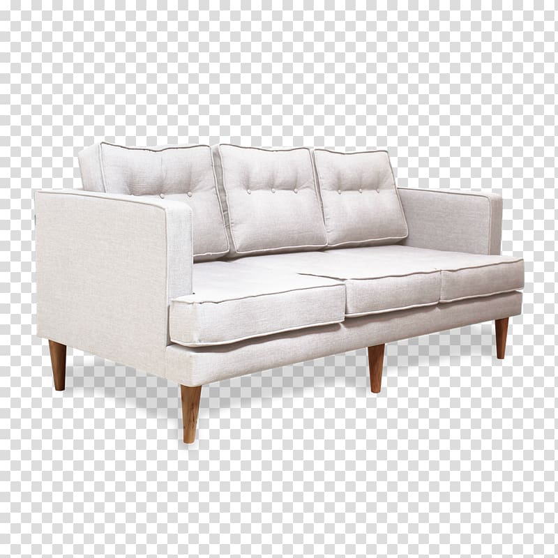 Couch Furniture Loveseat Fauteuil Comfort, Beige Color transparent background PNG clipart