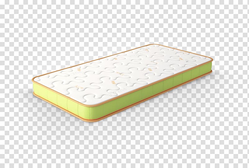 Mattress Bed frame, sleeping baby transparent background PNG clipart