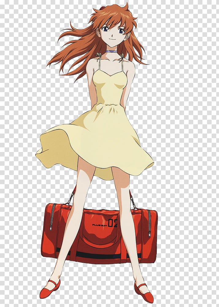 Asuka Langley Soryu Rei Ayanami Shinji Ikari Neon Genesis Evangelion, Anime transparent background PNG clipart