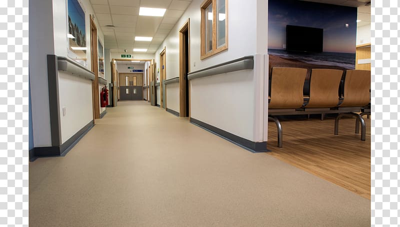Wood flooring Laminate flooring Interior Design Services, Hospital building transparent background PNG clipart