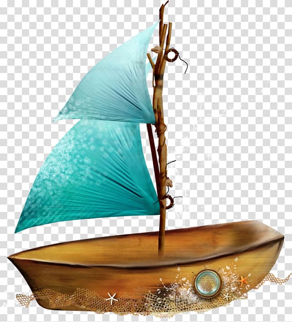 Boat , Green blue canvas boat transparent background PNG clipart