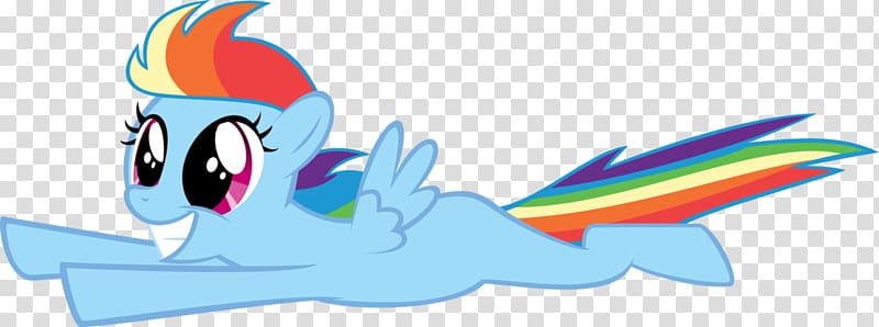 Rainbow Dash Pony Horse, horse transparent background PNG clipart