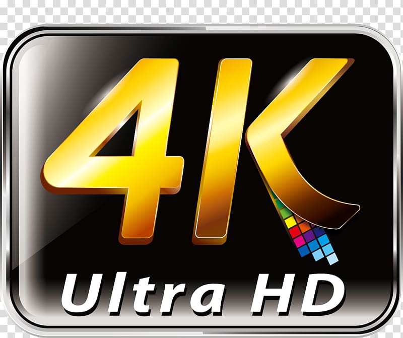4k ultra hd set on transparent background high Vector Image