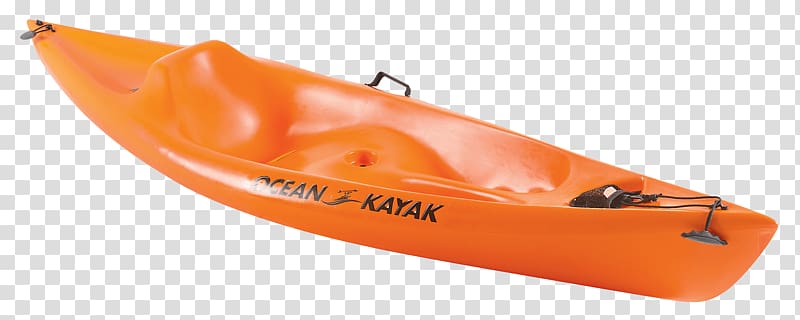 orange kayak, Ocean Kayak transparent background PNG clipart