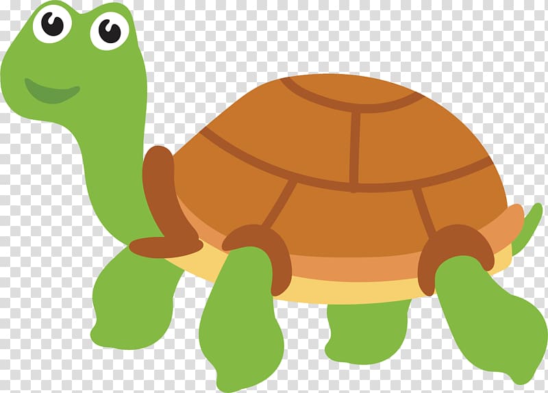 brown and green turtle illustration, Sea turtle Tortoise, Hand painted sea turtle transparent background PNG clipart