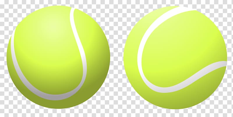 two tennis ball illustration, Tennis ball , Tennis Ball Pictur transparent background PNG clipart