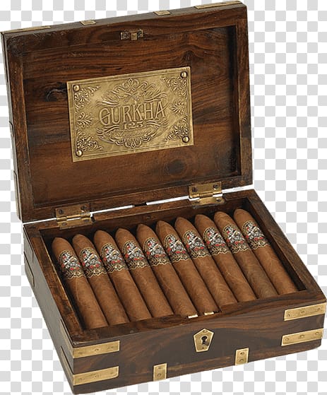 Gurkha Cigar box Anniversary Tobacco, others transparent background PNG clipart