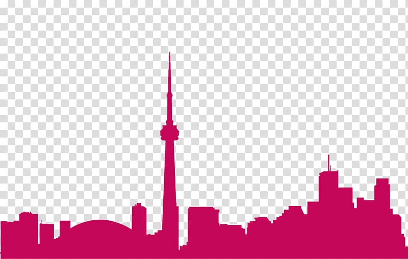 Skyline Silhouette , canada toronto transparent background PNG clipart