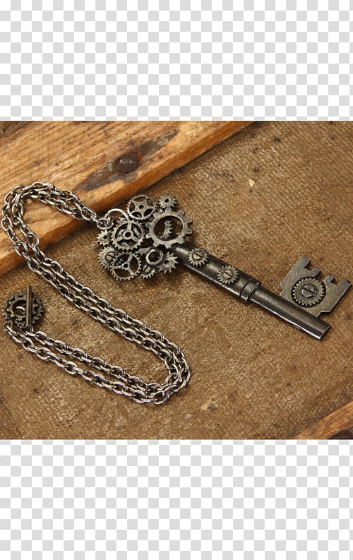 Necklace Chain Choker Gear Clothing, steampunk necklace transparent background PNG clipart