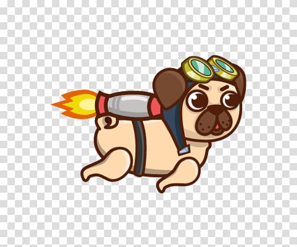 Jetpack Pug Coloring Jetpack Adventure Pug\'s Jetpack Run, pug transparent background PNG clipart