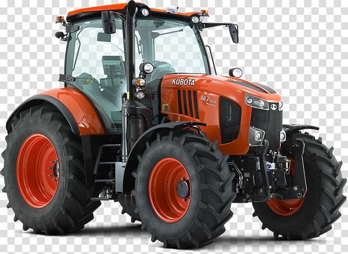 Kubota Corporation Tractor Agriculture Heavy Machinery Architectural engineering, tractor transparent background PNG clipart