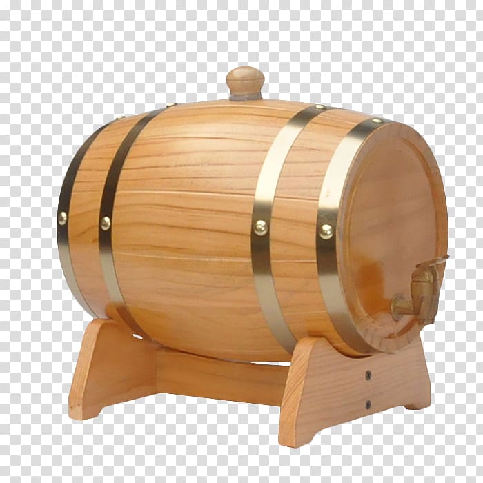 Red Wine Barrel Oak Wood, Free to pull clear of red wine barrel element transparent background PNG clipart