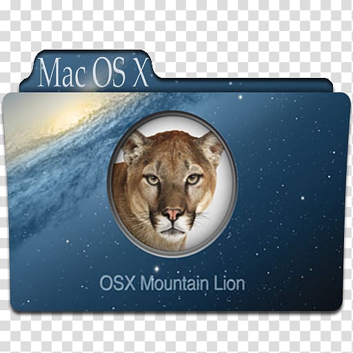 Mac Mini Mac OS X Lion OS X Mountain Lion macOS, mountain lion transparent background PNG clipart