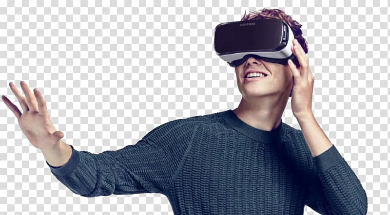 Virtual reality headset Samsung Gear VR Oculus Rift Immersion, others transparent background PNG clipart