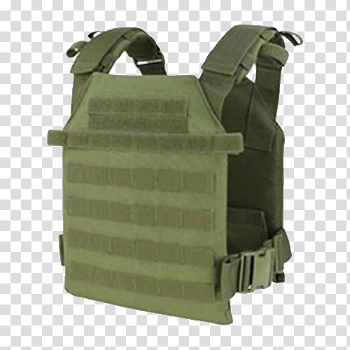 Soldier Plate Carrier System Coyote brown MOLLE Modular Tactical Vest Pouch Attachment Ladder System, military transparent background PNG clipart