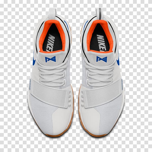 Sneakers Oklahoma City Thunder White Oklahoma City Blue Nike, paul george transparent background PNG clipart