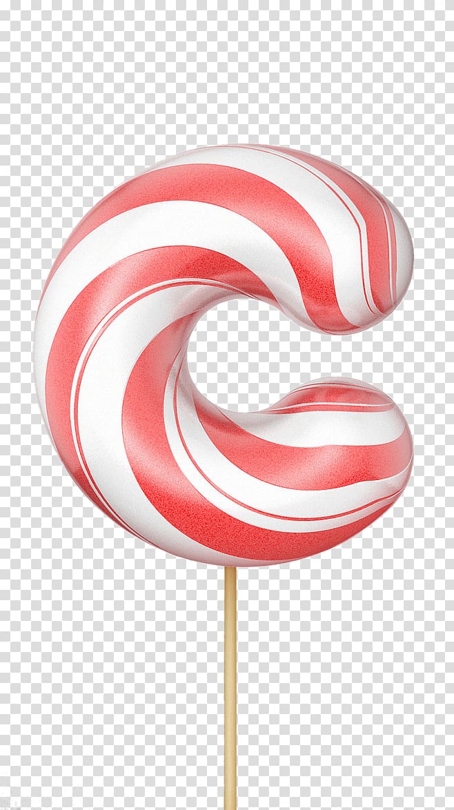 Ice cream Lollipop Candy, Red striped lollipop transparent background PNG clipart