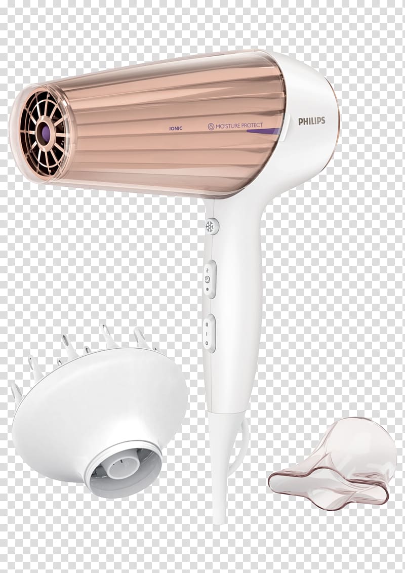 Hair Dryers Philips Moisture Retail, hair dryer transparent background PNG clipart