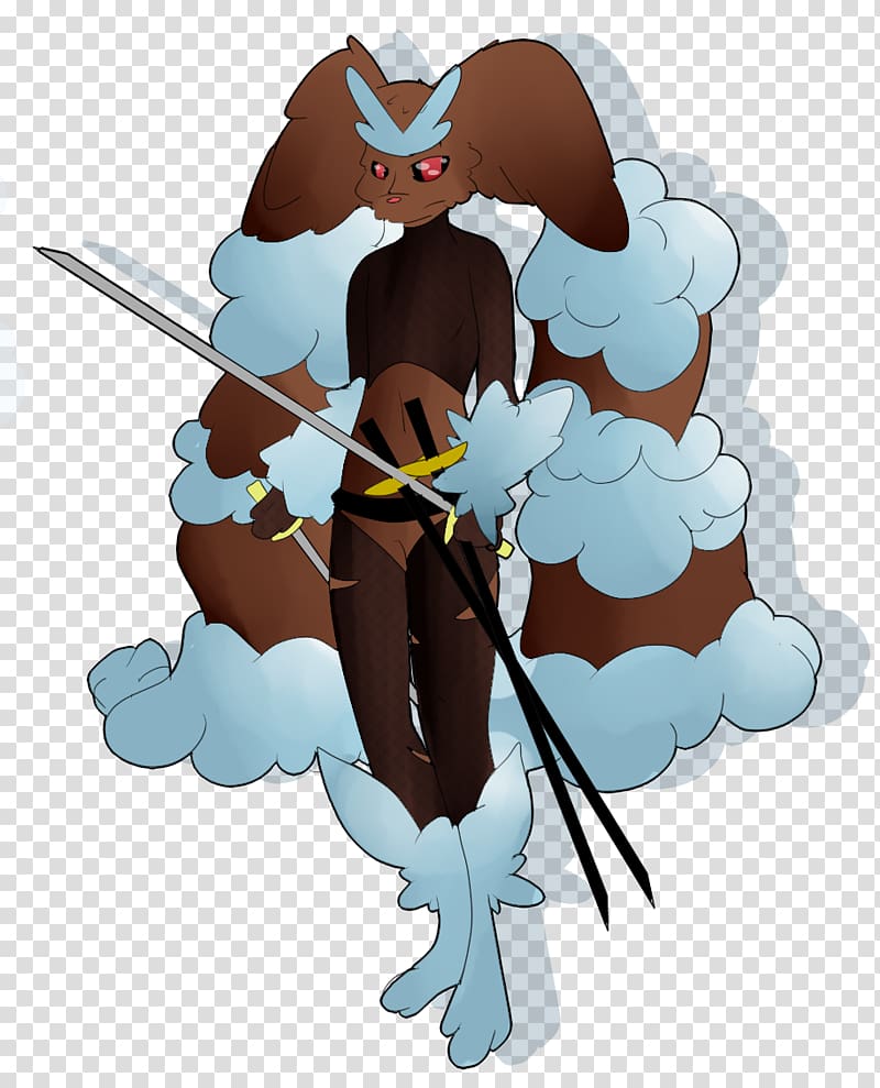 Vertebrate Character Fiction , buneary and lopunny transparent background PNG clipart