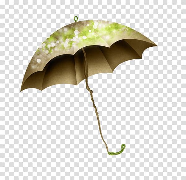 Umbrella frame , European retro pattern green leaf umbrella transparent background PNG clipart
