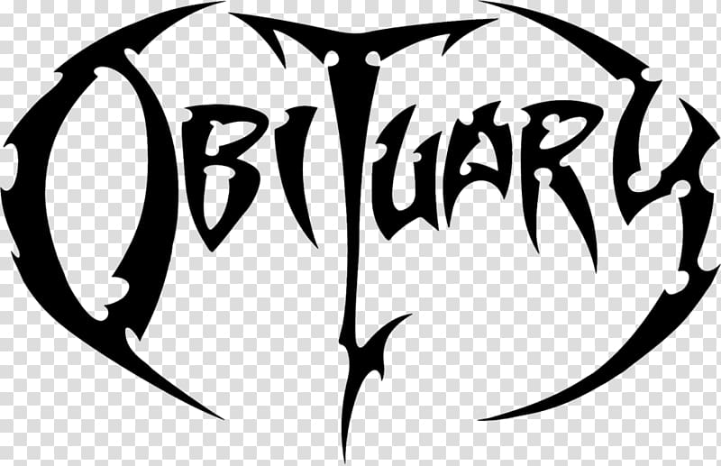 Obituary Death metal Logo Cause of Death Heavy metal, others transparent background PNG clipart
