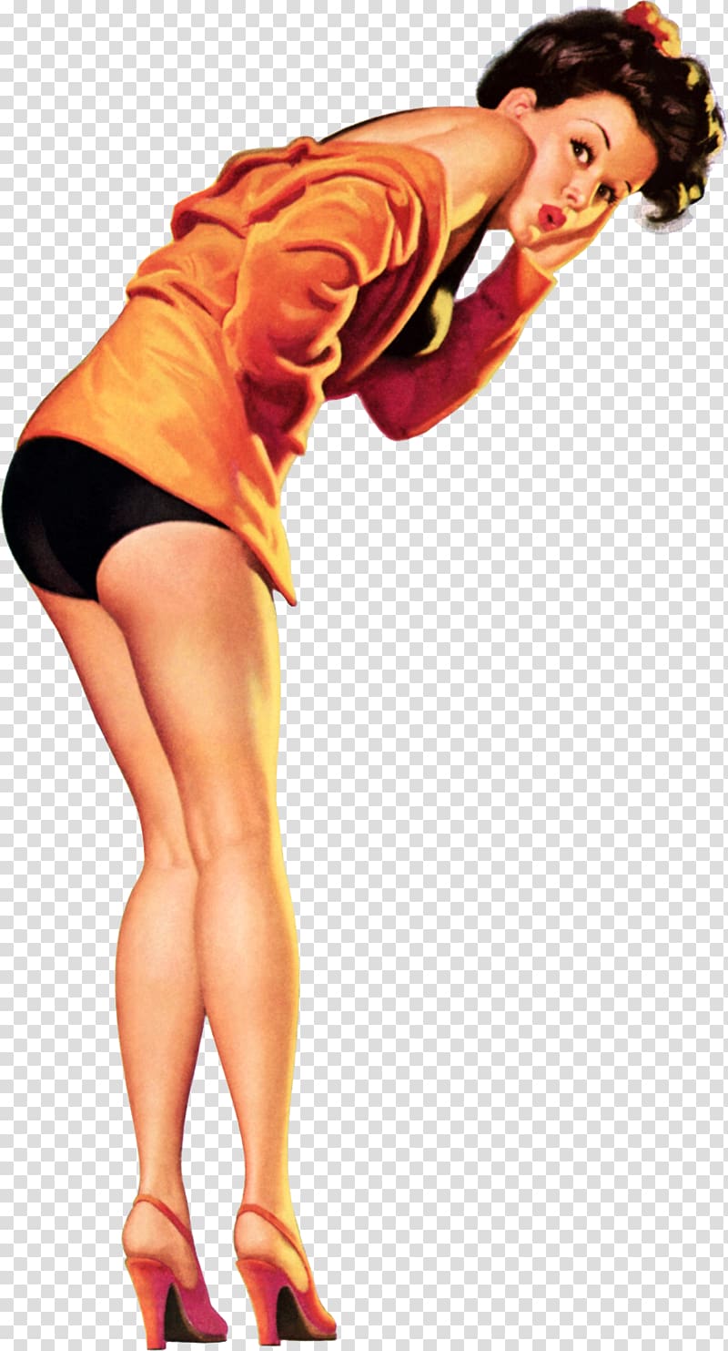 United States Paperback Pulp magazine Pin-up girl, pin up transparent background PNG clipart