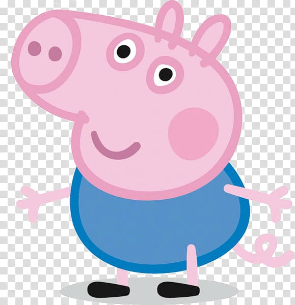 Daddy Pig Animated cartoon, PEPPA PIG transparent background PNG clipart
